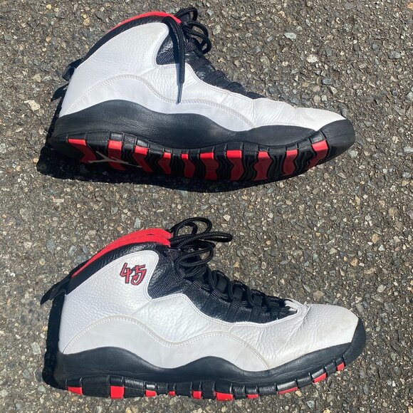 GS Nike Air Jordan Retro 10 Double Nickel 2015 Steel Chicago SIZE 13 SHOES main image 9